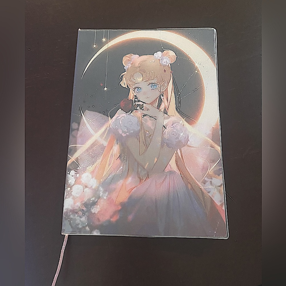 Sailor moon customized notebook